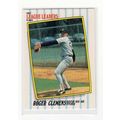1987 Fleer League Leaders Roger Clemens basebal...