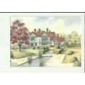 Lincolnshire WOODHALL SPA Petwood Hotel Art Pos...