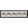 2124 4.9c Buckboard Very Fine MNH Dry Gum PNC 3...