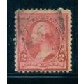 Used 220 2c George Washington Barely Clears M02517