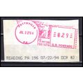 Used Revenue 29c Meter Pottsville, PA. E1884