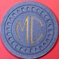 MC(Foy Frazier). Vintage Casino Chip. Fresno, C...