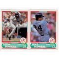 2 1990 Score Young Superstars Yankees RC rookie...