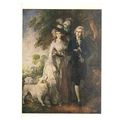 THE MORNING WALK by Gainsborough unused vintage...