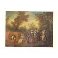 SUMMER, 1738 by Nicolas Lancret unused vintage ...
