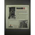 1990 Tulikivi Ad - Contraflow fireplaces, bakeovens and cookstoves