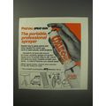 1990 PreVal Spray Gun Ad - The portable professional sprayer