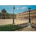 Paris Louvre France Postcard 1971 used VGC