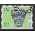 PERU 1982 200s GREEN AND BLUE JULIO C TELLO SG1...