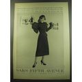 1949 Saks Fifth Avenue Sol Wood Suit Ad - photo...