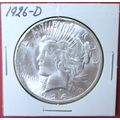 1926-D Peace Dollar. This Coin is a replica and...