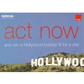 Nokia Hollywood Holiday Competition Advertising...