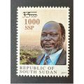 Sud-Soudan 2017 Mi. 24 Dr John Garang Overprint...