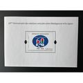 Madagascar 2022 Mi. Bl. 327 Bloc 60 Ans relatio...