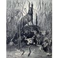 HARE AND THE FROGS 1885 Gustave Doré - Jean de ...
