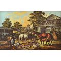 AMERICAN FARM YARD - MORNING 1952 Nathaniel Cur...