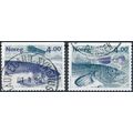 Fish & Fishing Flies - Norway 1999 - F H - MiNr...