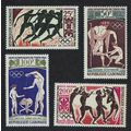 Gabon Olympic Games Tokyo 4v 1964 MNH SG#215-218