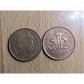 GB 2000 Elizebeth II Decimal 2p Coin
