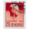 NORWAY 1942 QUISLING PUPPET LEADER WAR TIME GER...