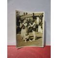 A COLD SHOWER IN THE GARDEN, 1930s? photograph =