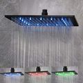 Neierthodore LED 16 Inch Square Shower Head Rep...
