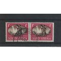 SouthAfrica.SG108 1d "Victory" Pairs.Fine Used....
