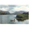 Llyn Padarn & Snowdon, Gwynedd - Dixon postcard...
