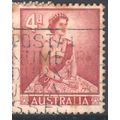 Australia 1959 - SG313 - 4d red - Queen Elizabe...