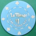 La Mirage. $1 Casino Chip. Las Vegas, NV. Rare....