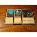 Magic The Gathering, MTG, 3- Cards, 1996, Diffe...