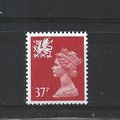 Wales.W68 37p Rosine.Unmounted Mint.Aug25