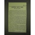 1903 Postum Coffee Ad - Coffee Sent Her Back to...