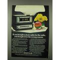 1973 Westclox Clock Radio Ad - The Wrong Reason