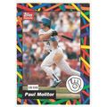 1992 Topps Magazine baseball TM68 Paul Molitor ...