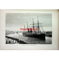 Gascogne, French Transatlantic Liner, Book Illu...