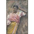 A Kandyan Beauty, Ceylon, c.1910 - Plâté Postcard