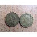 GB 1943 George VI Brass Threepence 3d Coin