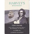BEER MAT - HARVEYS BREWERY - TOM PAINE - (Cat N...