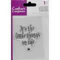 Crafter's Companion. Little Things Stamp. Stamp...