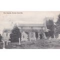 EC534 TARRANT GUNVILLE CHURCH. PRINTED POSTCARD