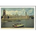 LONDON Houses of Parliament Postcard by Tuck (L...