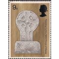 GB, Celtic Cross, Margam Abbey, light brown 196...