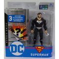 DC HEROES UNITE ' SUPERMAN ' beard / black unif...