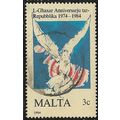 1984 SG 748 - #4 fine used (o)