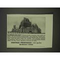 1941 Chateau Frontenac Hotel Ad - Glamour Holiday