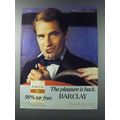 1981 Barclay Cigarettes Ad - The Pleasure