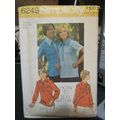 Simplicity 6249 Misses Shirt - Size 14 Bust 36