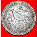 DRESSED QUEEN: NEW ZEALAND ★ PENNY 1962! LOW ST...