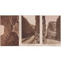 Pobla De Segur Spain 3x Antique Postcard s